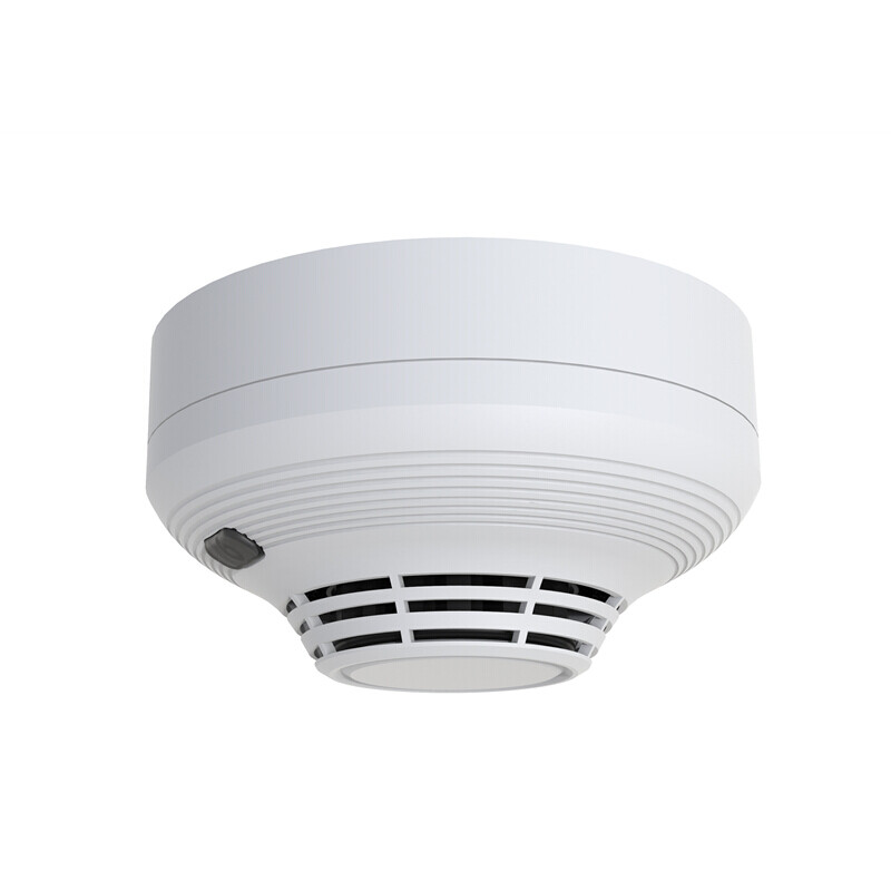 利安无线烟感器烟雾报警器用烟杆火灾光电烟雾感应探测器控制主机 gsm