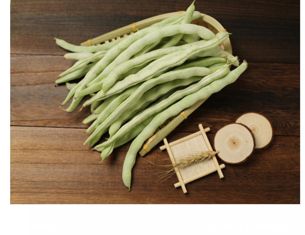 媚调 东北农家白大架白豆角白架豆白不老扁豆芸豆现摘新鲜蔬菜斤 1000