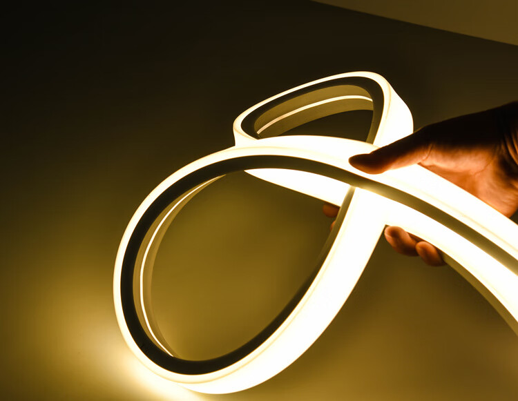 御舵led柔性灯带硅胶线条灯槽可弯曲防水嵌入式线型软灯带rgb跑马幻彩