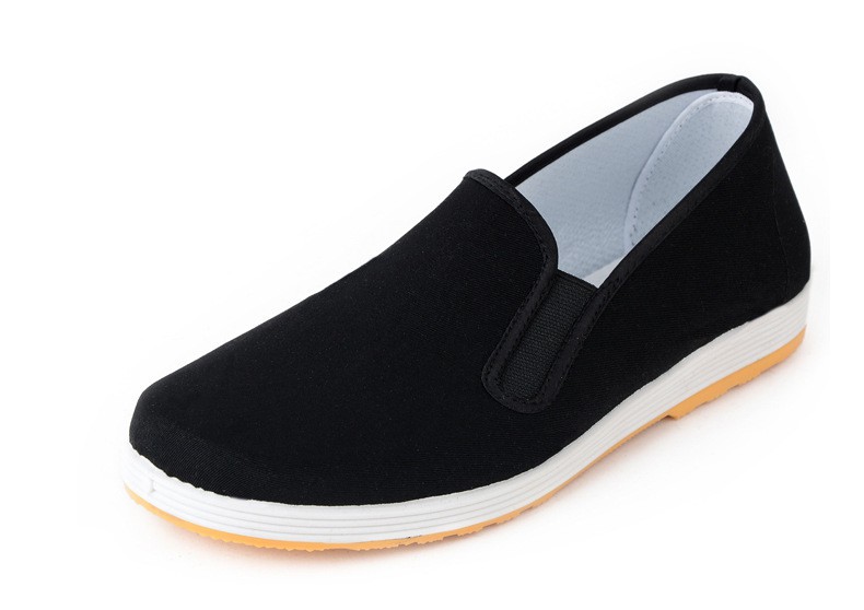 夏季老北京布鞋男军工用布鞋防滑黑17式布鞋07平底耐磨司机工作劳保鞋