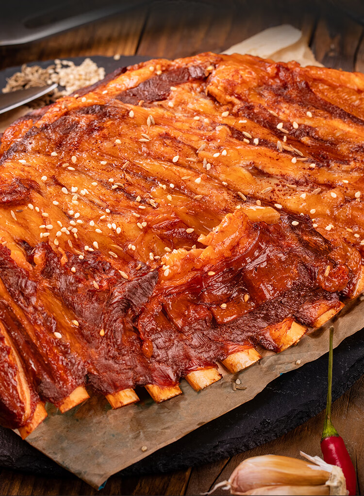 烤羊排内蒙古特产手把羊肉450g熟食草原美食即食羊排新鲜 羊排450g