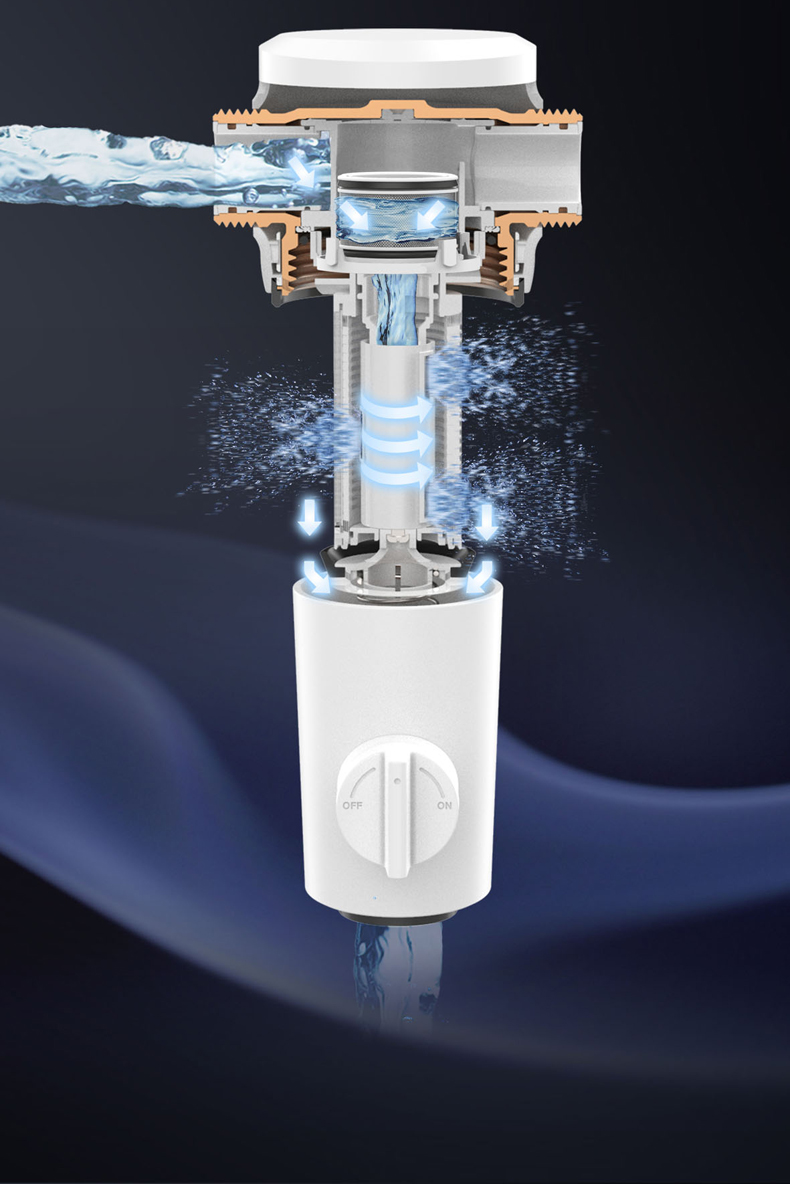 vasen伟星前置过滤器 反冲洗家用大流量自来水管道 滤水器 经典型 qzb