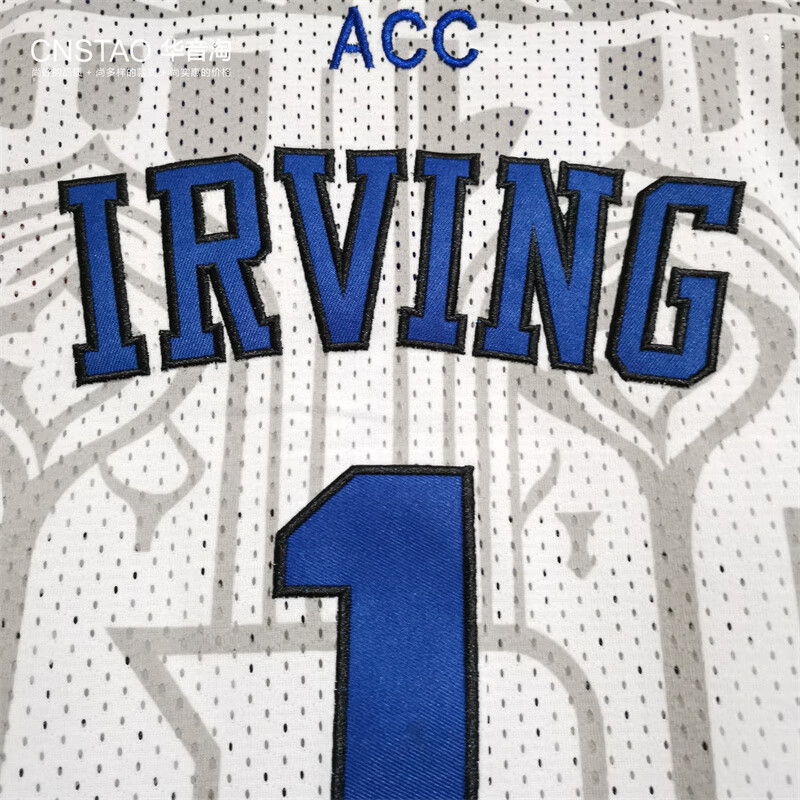 ncaa 杜克大学1号球衣 篮球服背心男个性衣服单件白色蓝色黑色疯三