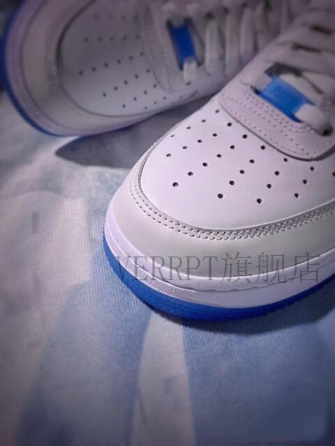 【官方旗舰店】1 low 新款 空军一号白蓝粉 热感应 男女板鞋休闲运动