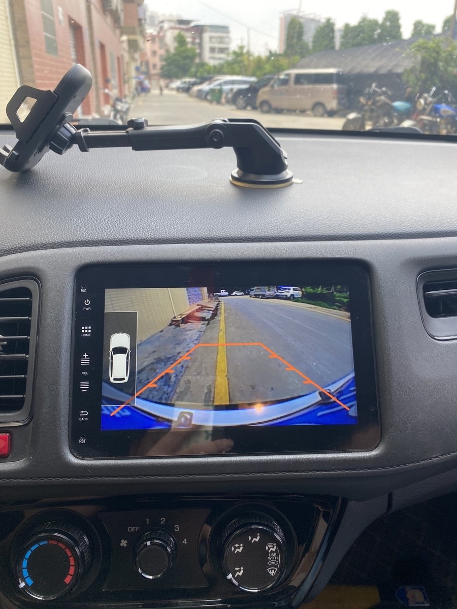 本田xrv缤智中控大屏360度全景倒车影像安卓导航仪一体机原厂风格4g版