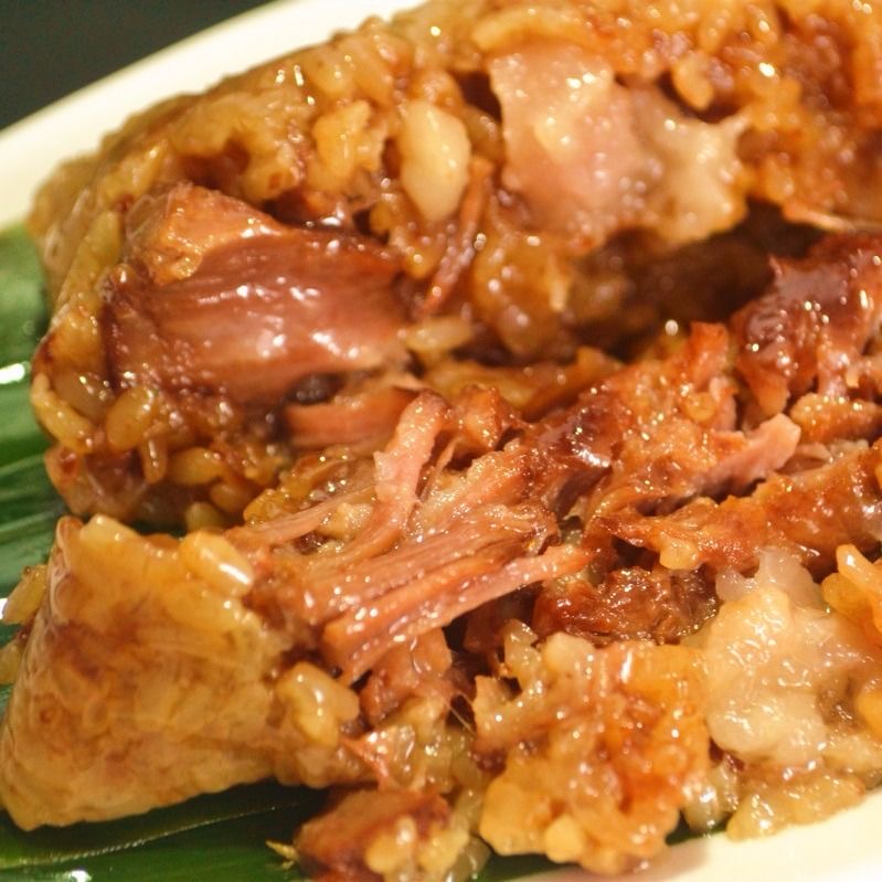 浙江衢州龙游特产芋头肉粽子农家纯手工粽子新鲜肉粽美食小吃5个鲜