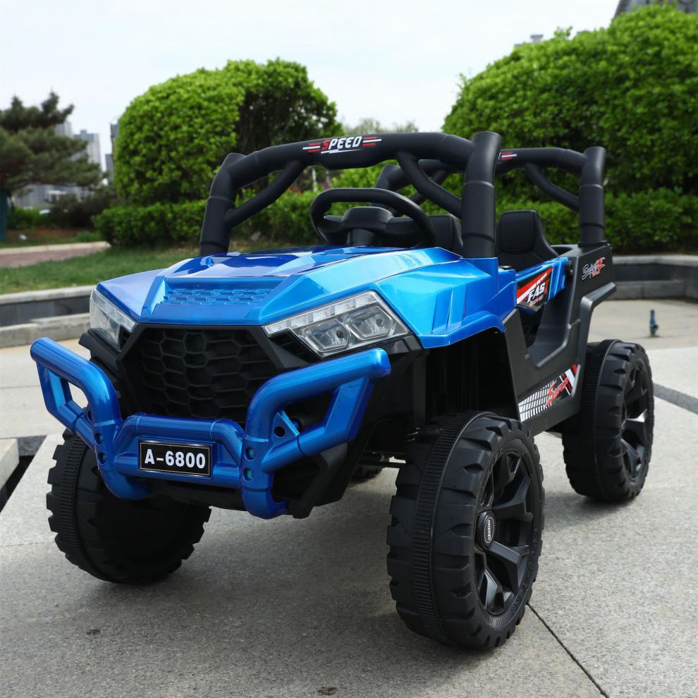 儿童电动汽车带遥控婴儿四驱电动车儿童汽车可坐人宝宝玩具车童车烤漆