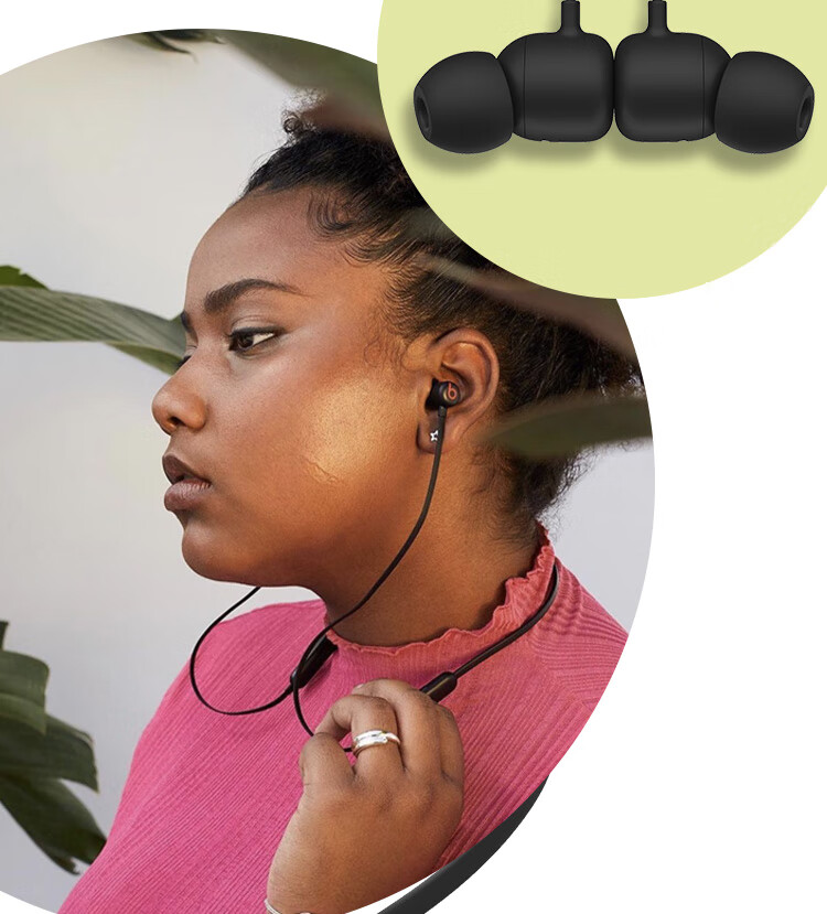 flex无线运动蓝牙耳机挂脖式beats x魔音耳机降噪beatsf flex云雾灰