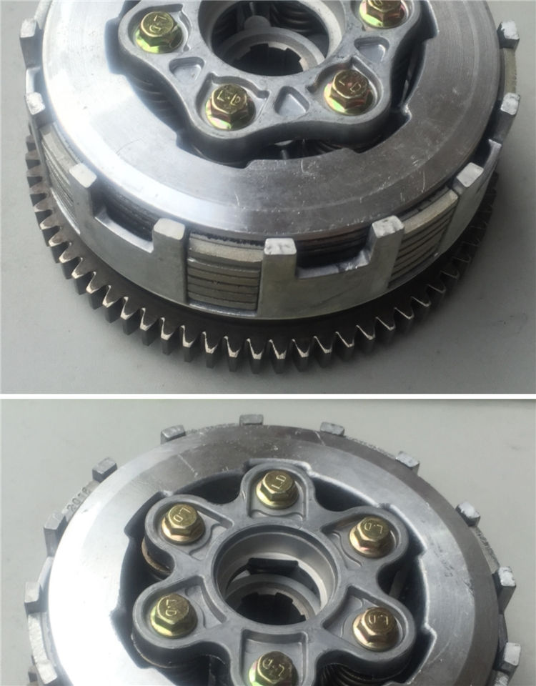 宗申三轮车离合器摩托车大鼓总成cg200cg150125加宽加硬通用175200五