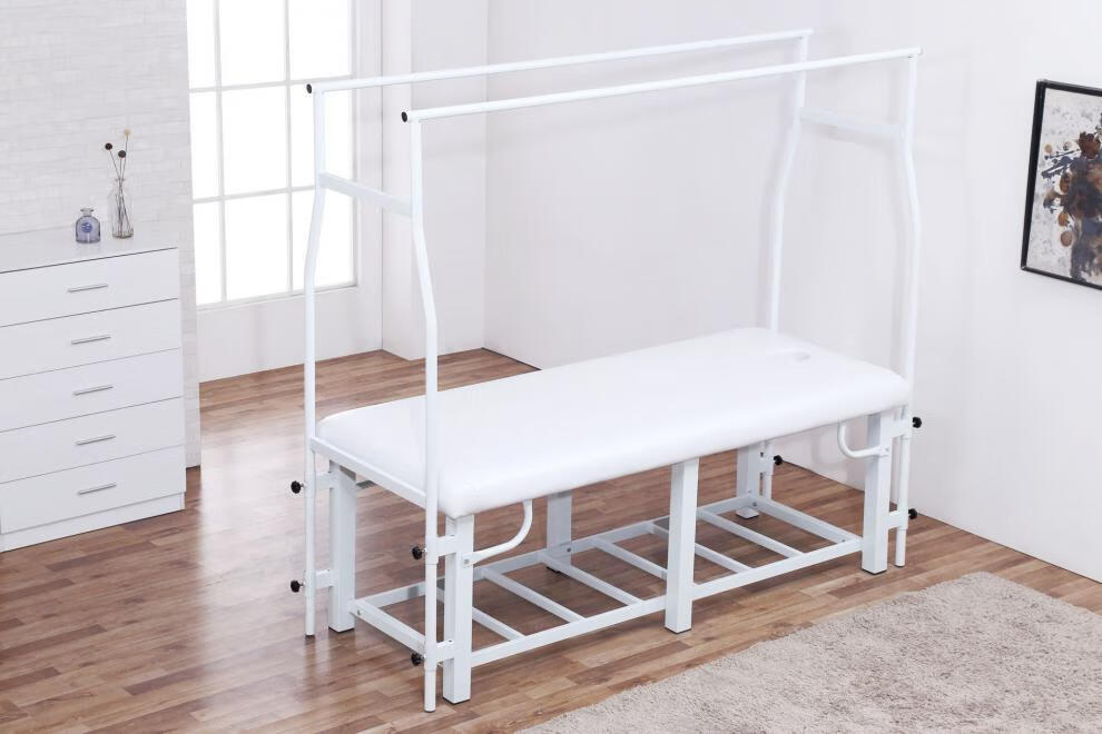 踩背床加厚钢架泰式滑背正骨美容原始点按摩推拿理疗床吊杆白色190长