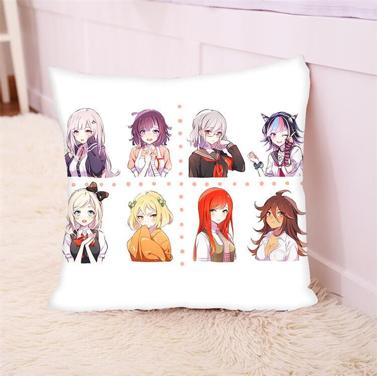 弥鹿弹丸论破抱枕弹丸论破周边抱枕狛枝凪斗动漫二次轮舞黑白熊靠垫