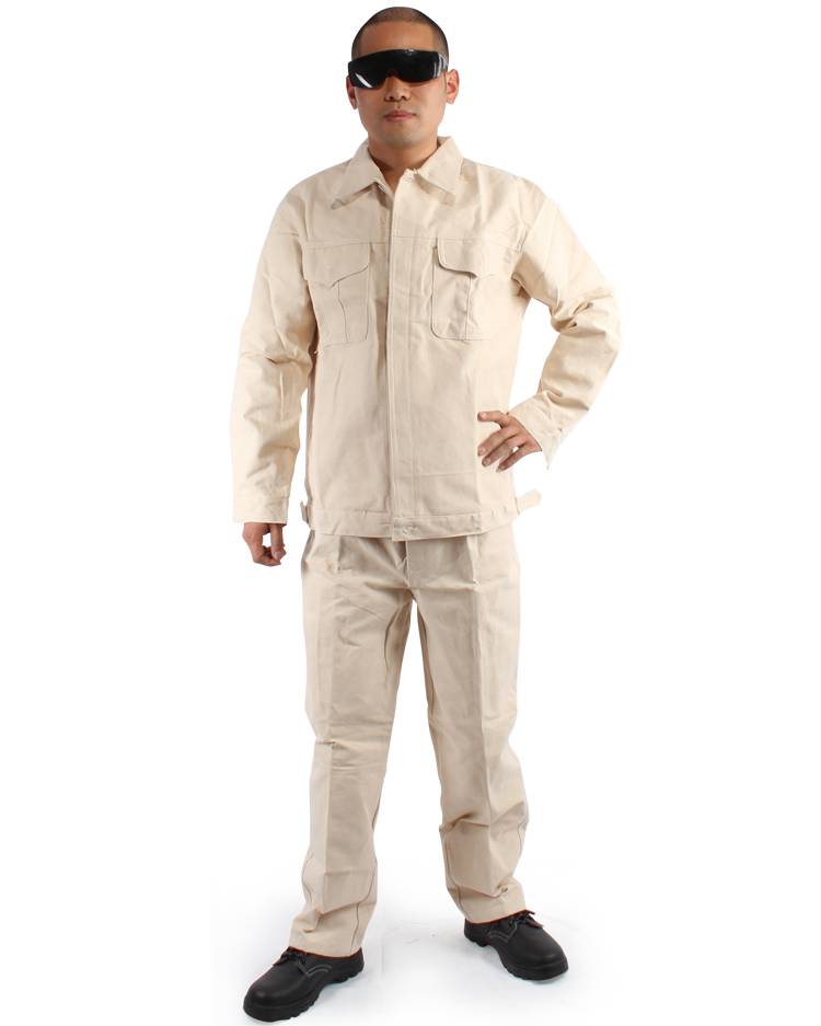 开票焊工服棉防烫耐磨帆布防火电焊劳保服纯绵棉电焊工专用加厚工作服