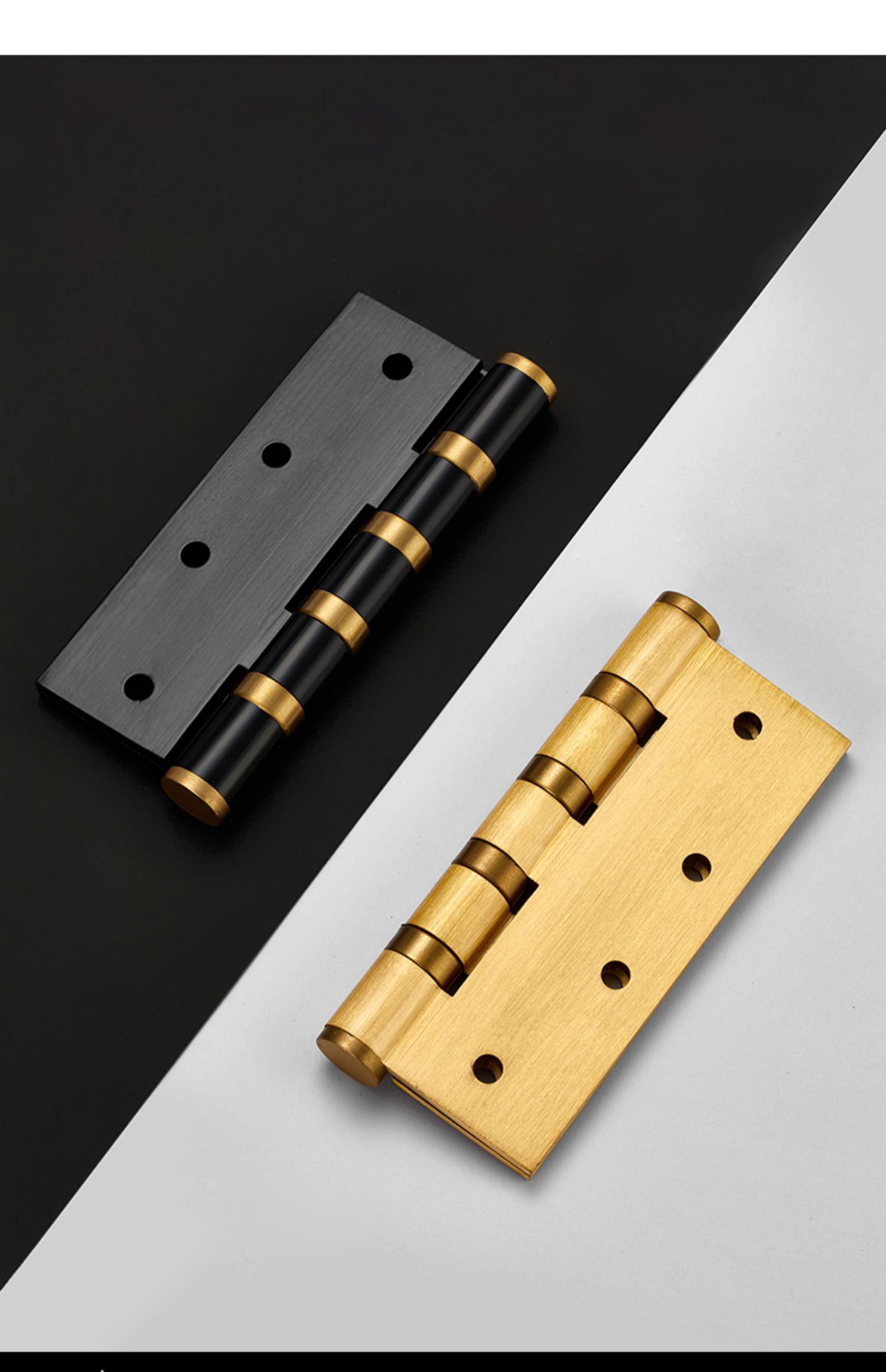 室内门合页铜轴承平开木门合页折页加厚折叠活页4寸单片铜色其它