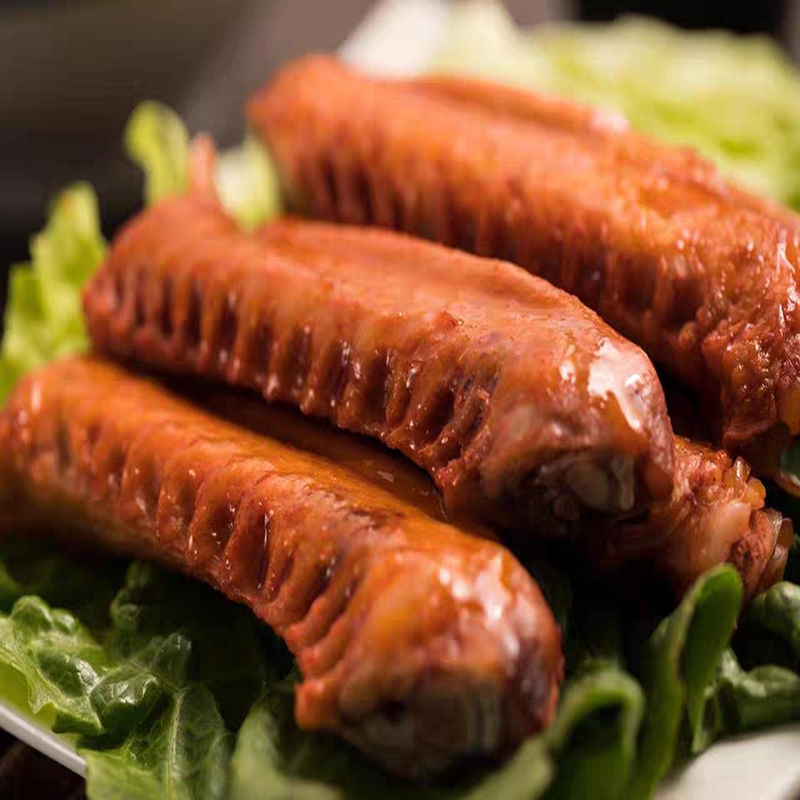 宅味客火锅翅中卤味真空熟食香辣味鸭翅鸭肉微辣火锅翅鸡翅零食 30g*