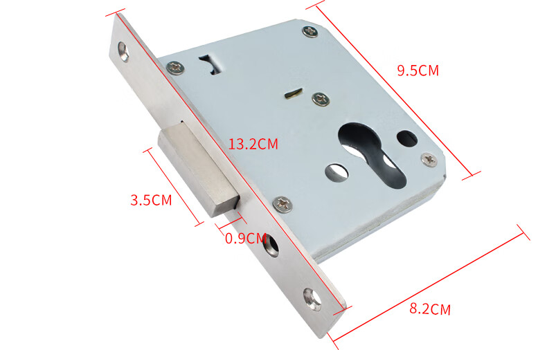 【好物推荐】工厂直销大地迪高不锈钢管道锁6072系列防火锁管道通道