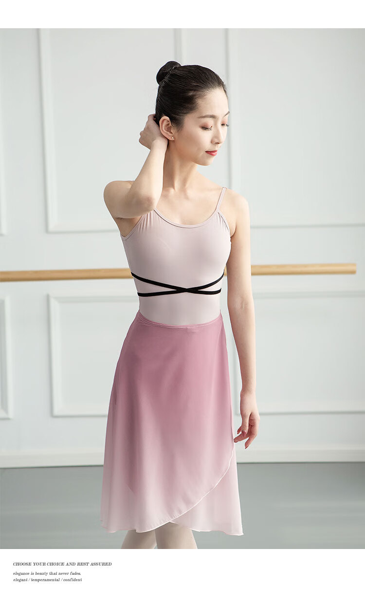 芭蕾舞练功服吊带体操服女成人舞蹈服形体服连体基训服芭蕾舞练功服