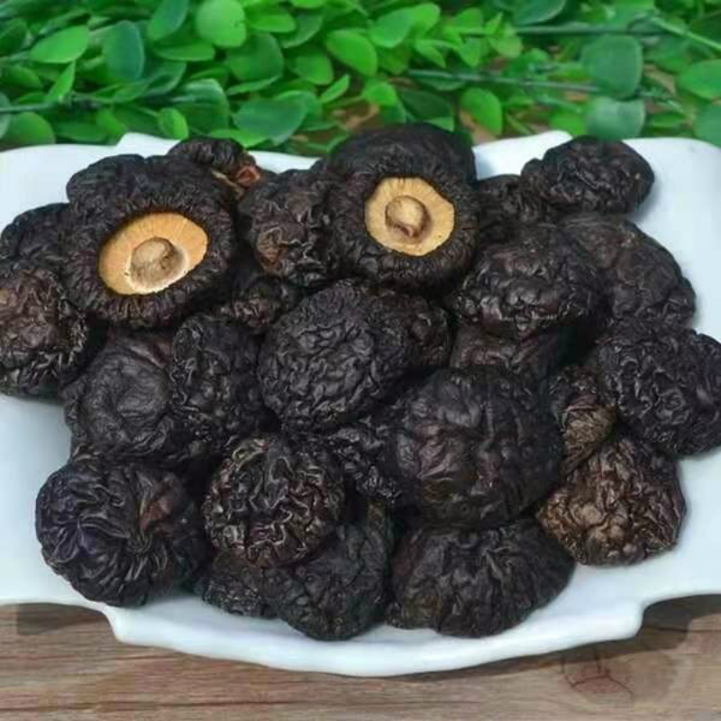 【西峡香菇】黑面小香菇黑面干香菇小个黑油面香菇 黑油面【小型】