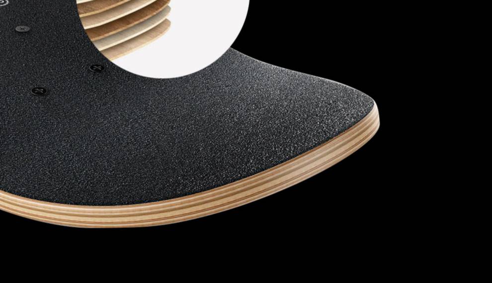 专注自由式滑板初学者专业板双翘板成人青少年网红 蓝色砂纸 focus on