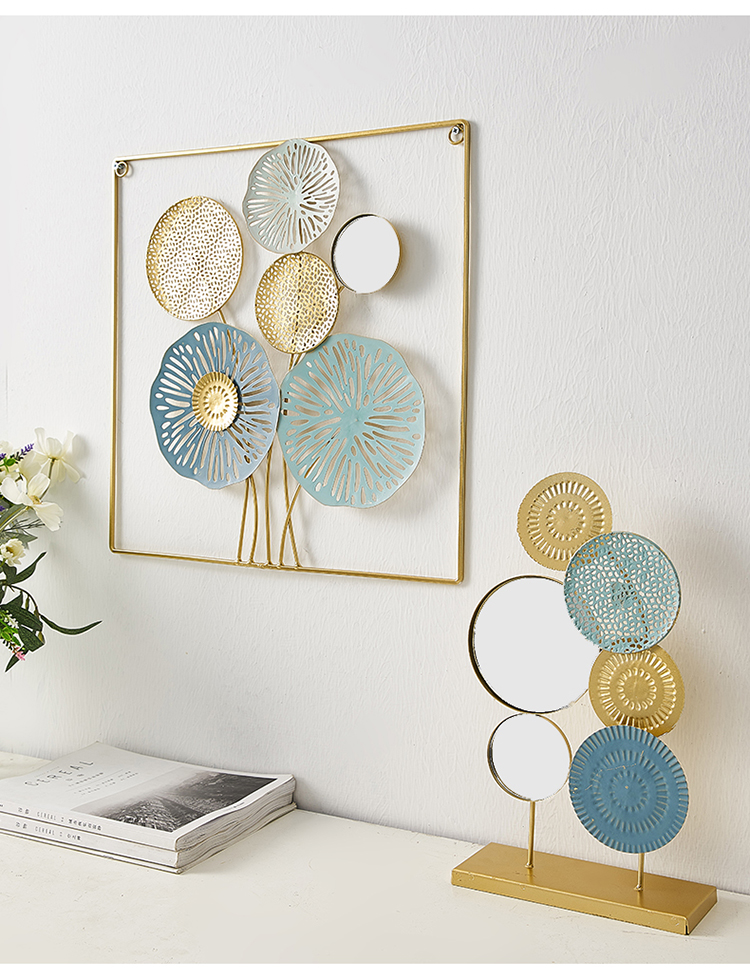 电视墙装饰挂件铁艺现代风墙饰挂饰客厅墙面装饰房间布置电视背景墙