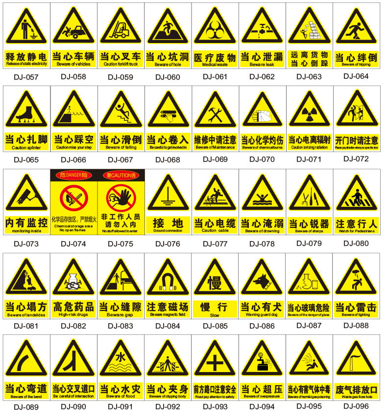 禁止合闸悬挂带挂绳警示牌安全标识牌有人工作当心触电有电危险电力