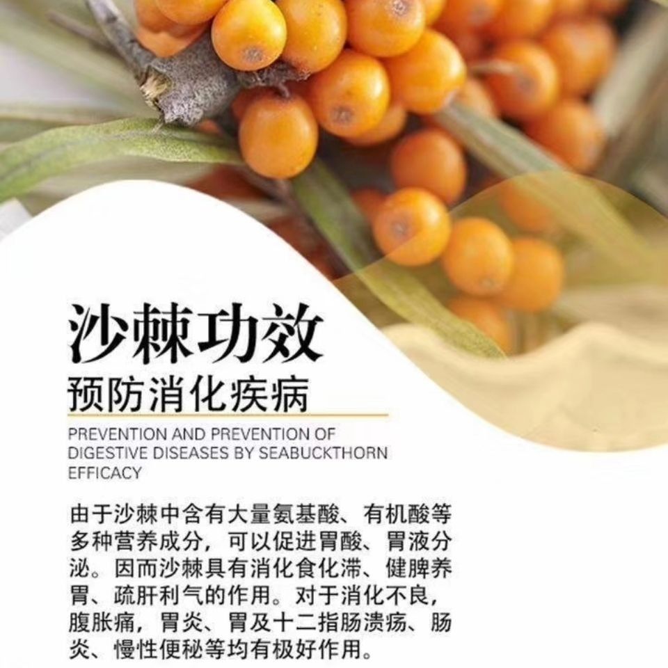 天然新鲜野生沙棘果数量不多可榨汁做酵素煲汤也可直