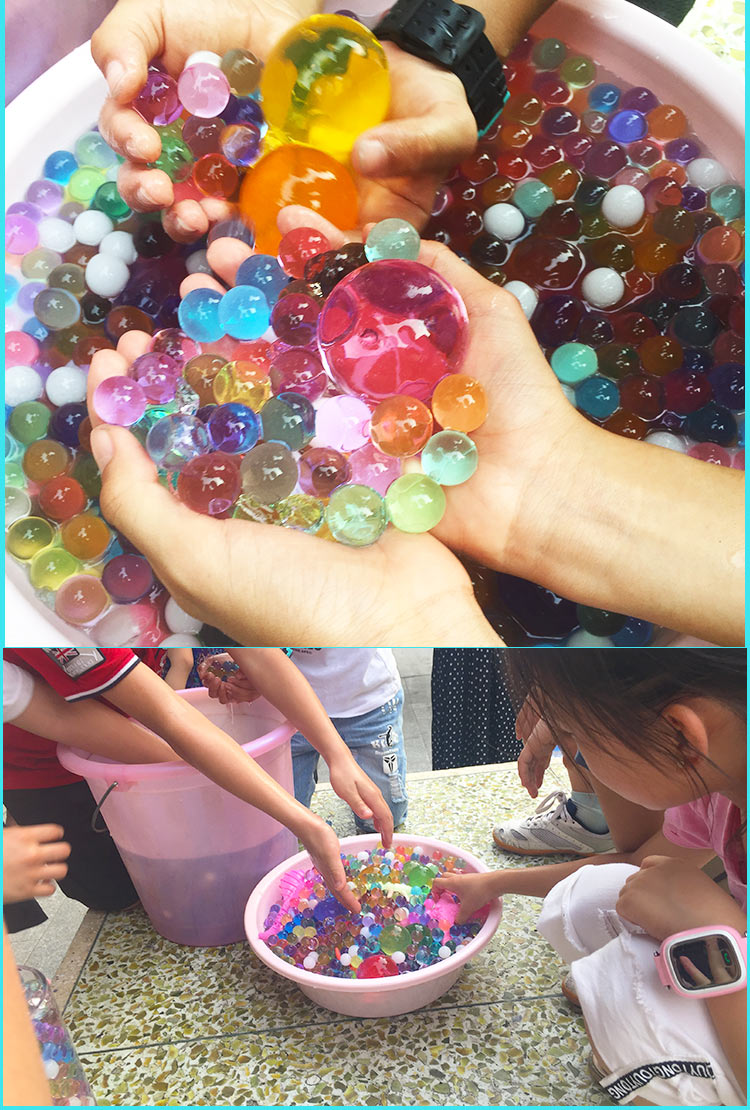 海绵宝宝吸水珠泡大珠水精灵水宝宝玩具水珠海洋宝宝水晶珠pucai 海绵