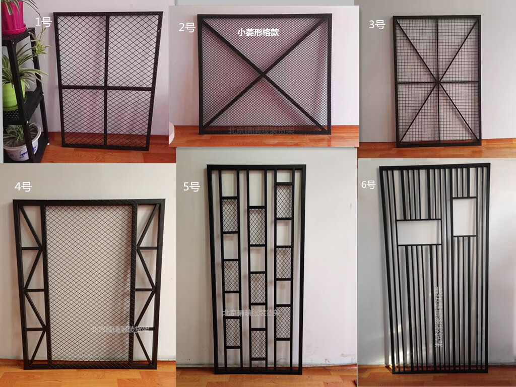 德骊嘉菱形网格网片装饰背景墙工业风吊顶铁丝网装饰墙面铁艺网格照片