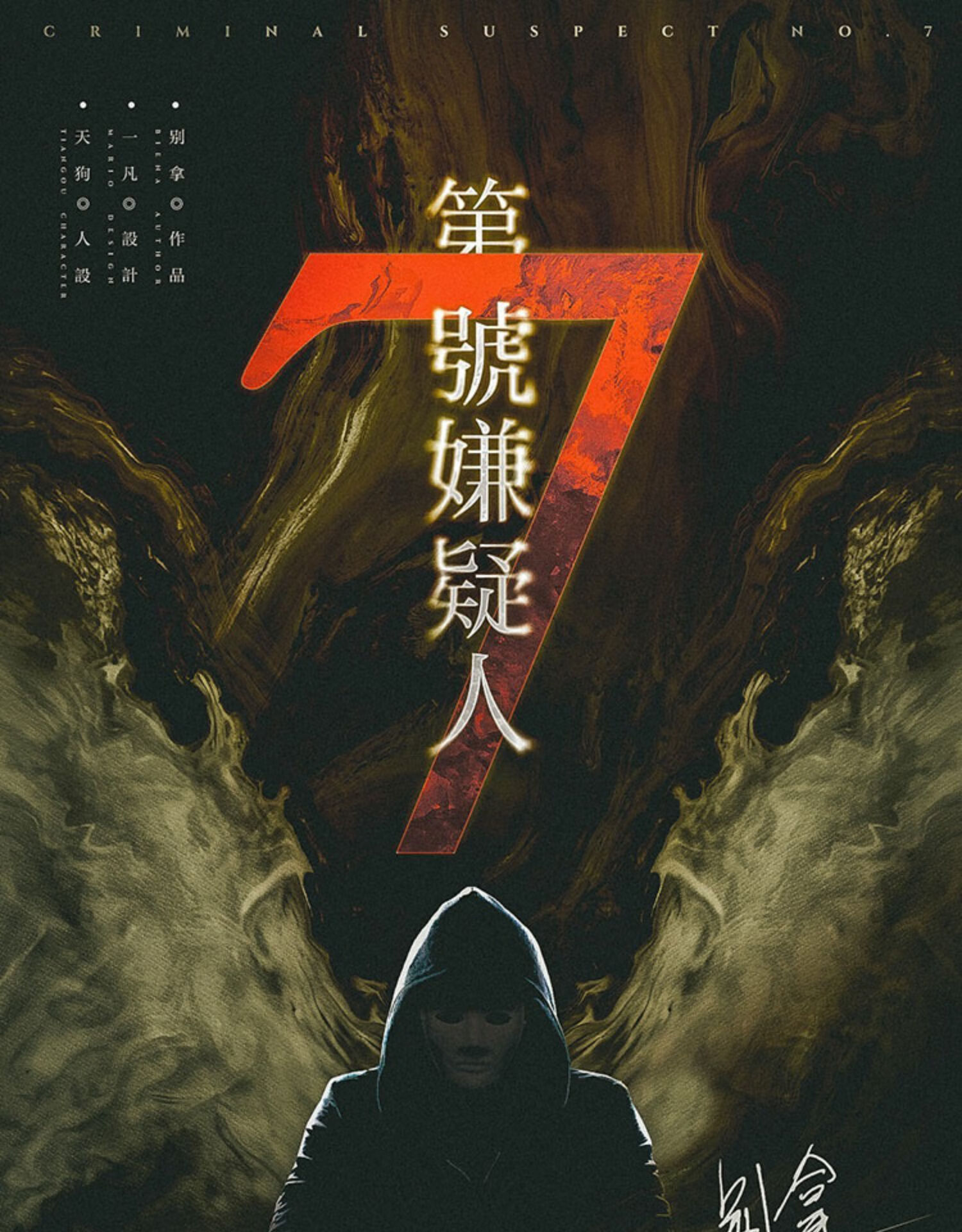 悬疑烧脑【第七号嫌疑人】6人剧本杀盒装实体本谋杀之谜现代硬核本格