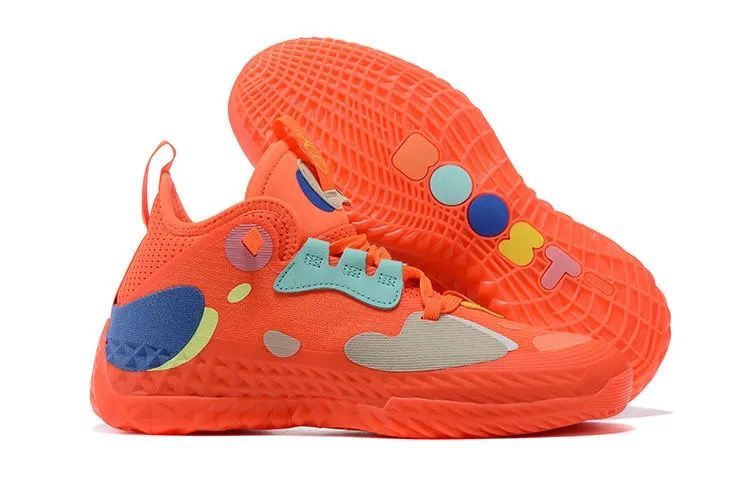 哈登5代篮球鞋黑白糖果新年粉色hardenvols3缓震实战篮球鞋糖果色40