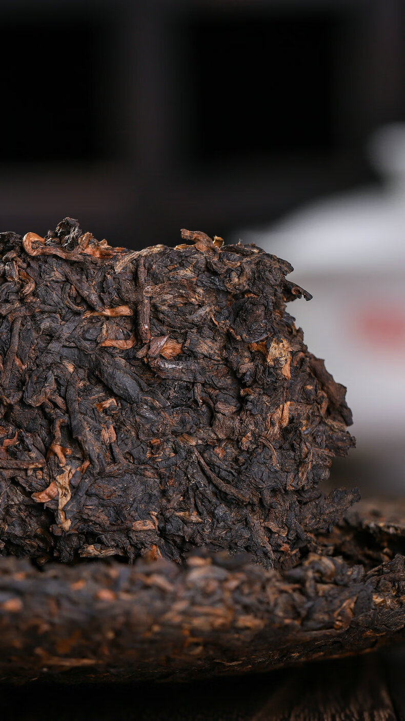 勐库戎氏2007年勐库特普普洱茶饼熟茶400克