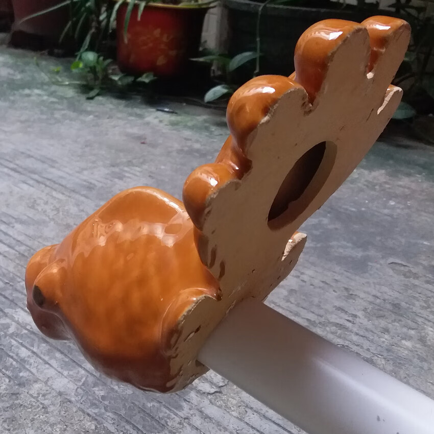 屋顶出水鱼嘴房顶陶瓷金鱼水管排水口装饰滴水龙头外墙锦鲤鱼金鱼sn