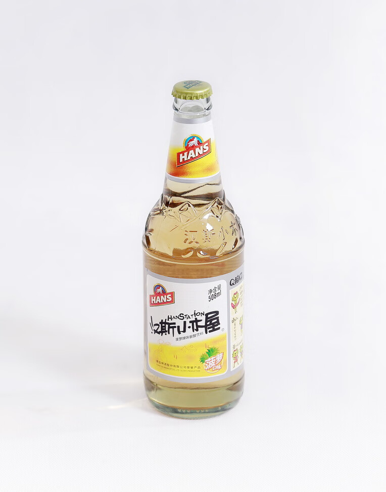 果啤 整箱9瓶装 菠萝啤橙味汽水碳酸饮料陕西西安特产兰特 菠萝味(9瓶