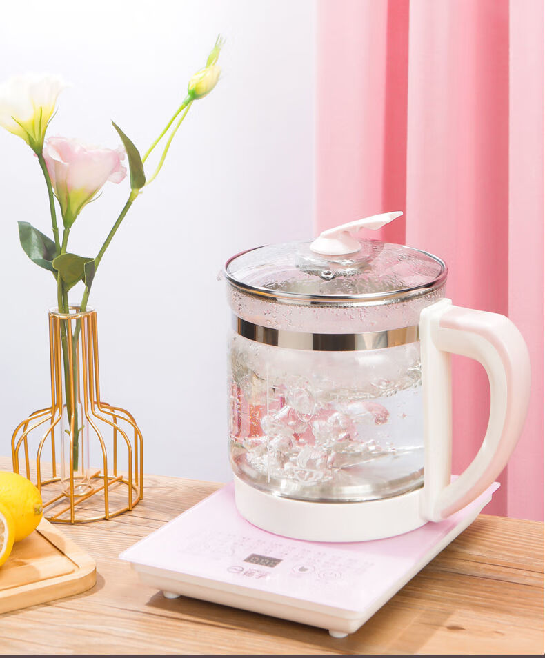 扬子适用于养生壶多功能保温定时高硼硅玻璃家用电热烧水壶煮茶壶1.