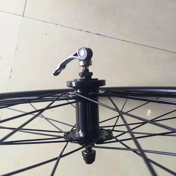 5山地车轮组快拆轮组轮圈车圈卡式碟刹自行车前轮后轮 26卡式花鼓碟刹