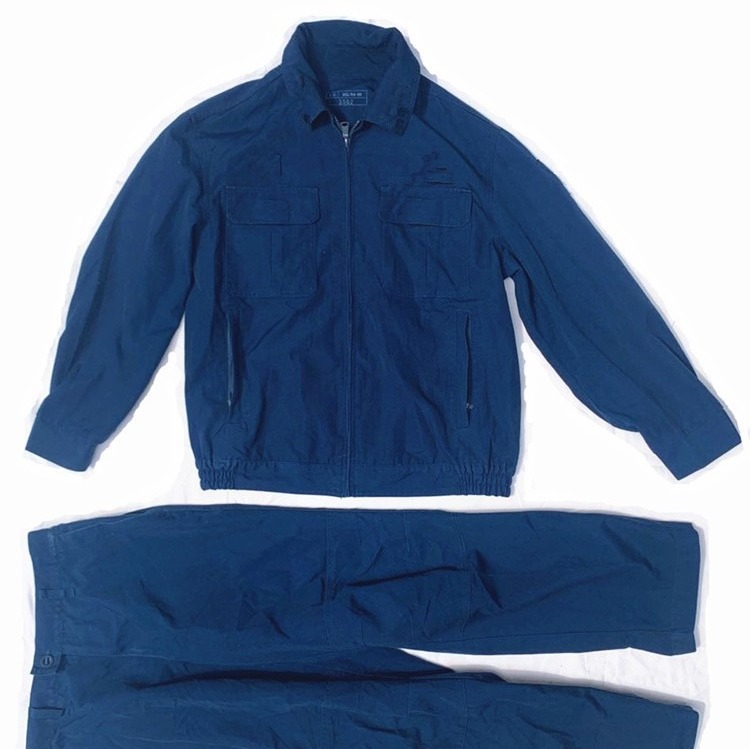 新款机务人员地勤涤棉混纺面料秋工作服夏季14机务静电工作服春秋一套