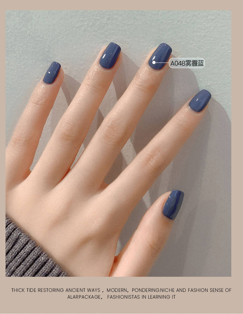 光疗指甲油胶2021年新款流行色秋冬裸色白车厘子酒红美甲专用a002