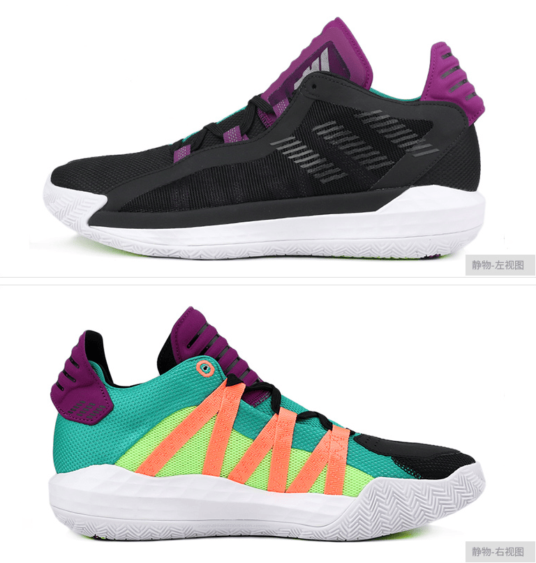 利拉德7冰蓝圣诞6代鸳鸯蓝巴斯光年 季后赛马超dame5实战篮球鞋男