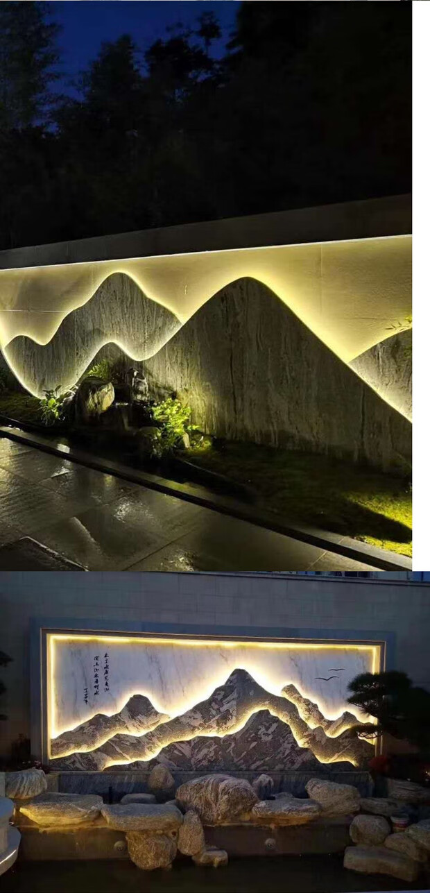 厂家雪浪石切片组合造景枯山水小块室内假山景观石套餐大型泰山石 三