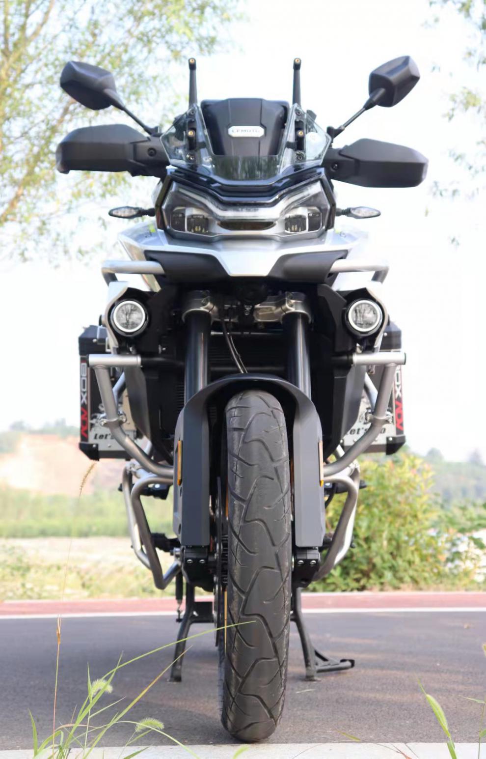 适用cfmoto春风800mt摩托车改装铝合金三箱边箱后货架保险杠尾箱春风