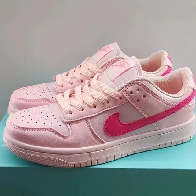 秋季dunk sb low低帮 火烈鸟桃红樱花粉女神aj时尚百搭休闲滑板鞋