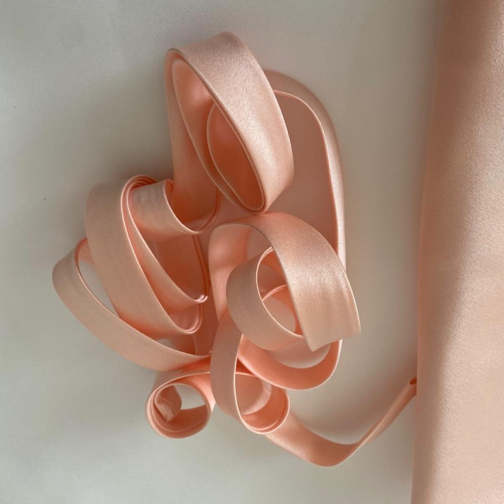 倩绣菲 布带腰带婚纱礼服绑带绳演出服腰带后背绑带汉服绑带礼服绑带