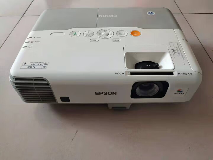 爱普生(epson)投影仪家用办公商用教学线wifi白天清ppt短焦投影