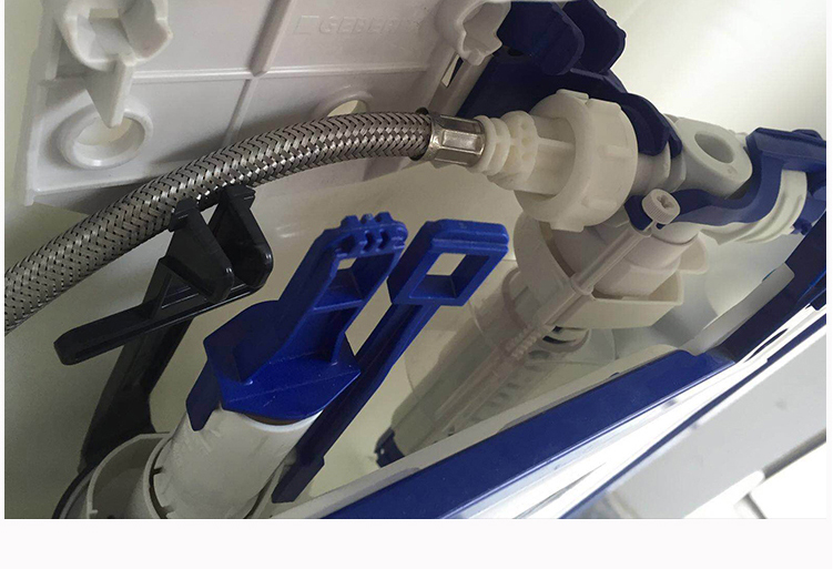 吉博力适配乐家马桶水箱配件水箱铜头内牙后进水阀侧进水阀4分内牙管