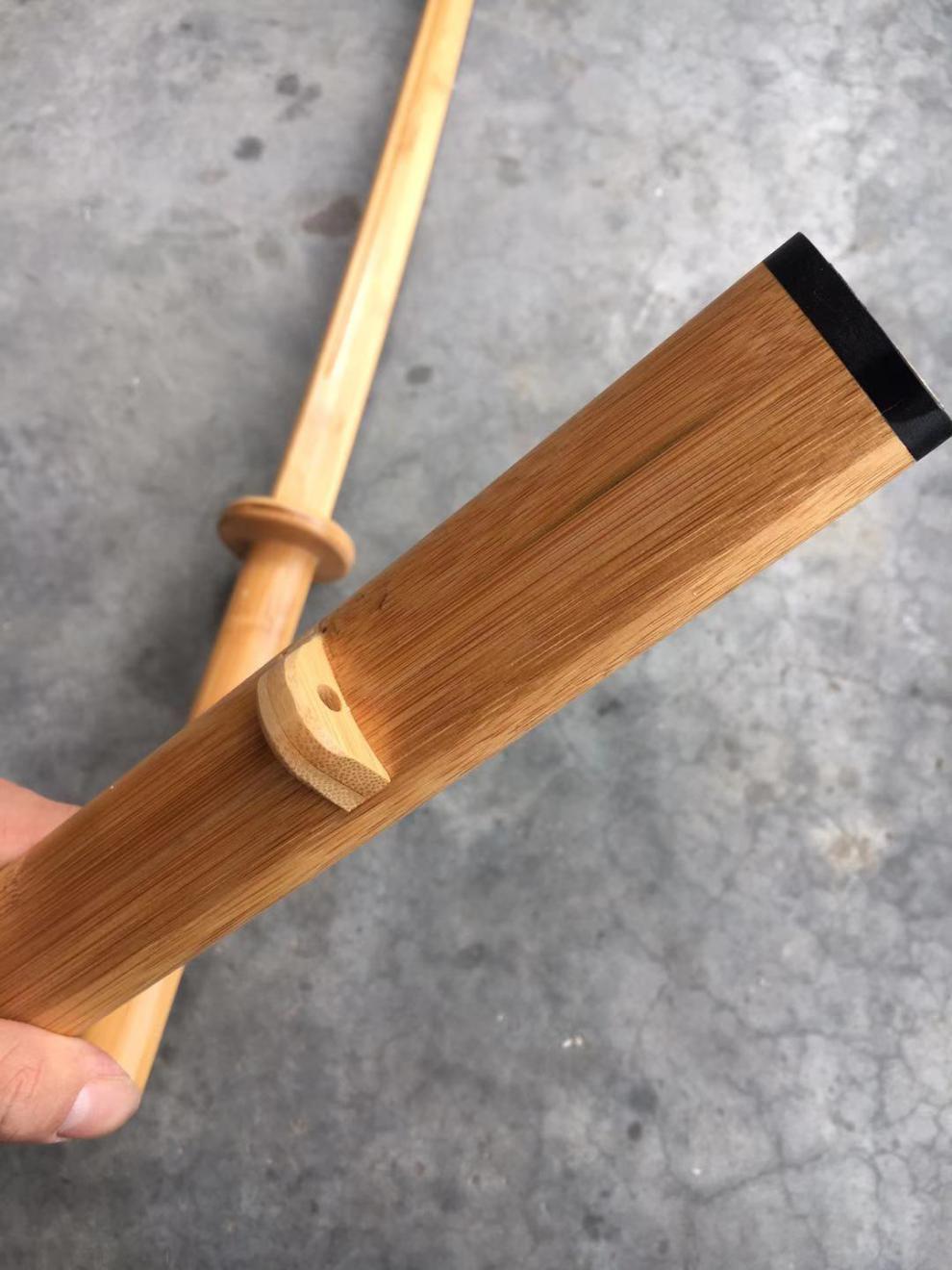 居合木刀带刀鞘实木木刀带鞘木制刀剑拔刀术武士木刀武士道刀木质