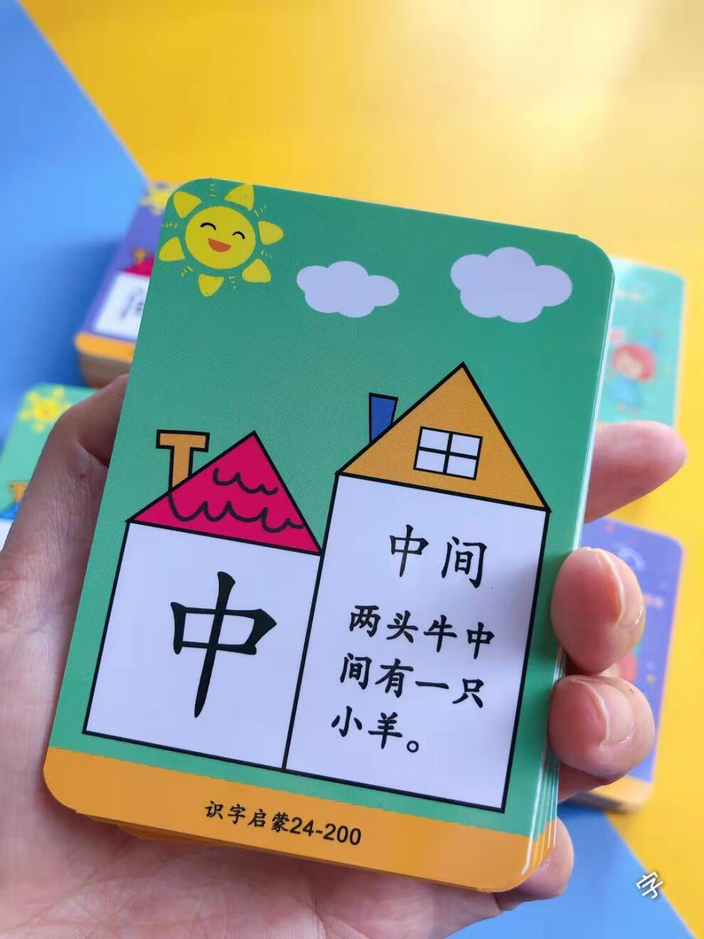 洪恩识字卡1300 洪恩识字1300字卡 配套语文认字启蒙练习册题幼儿园