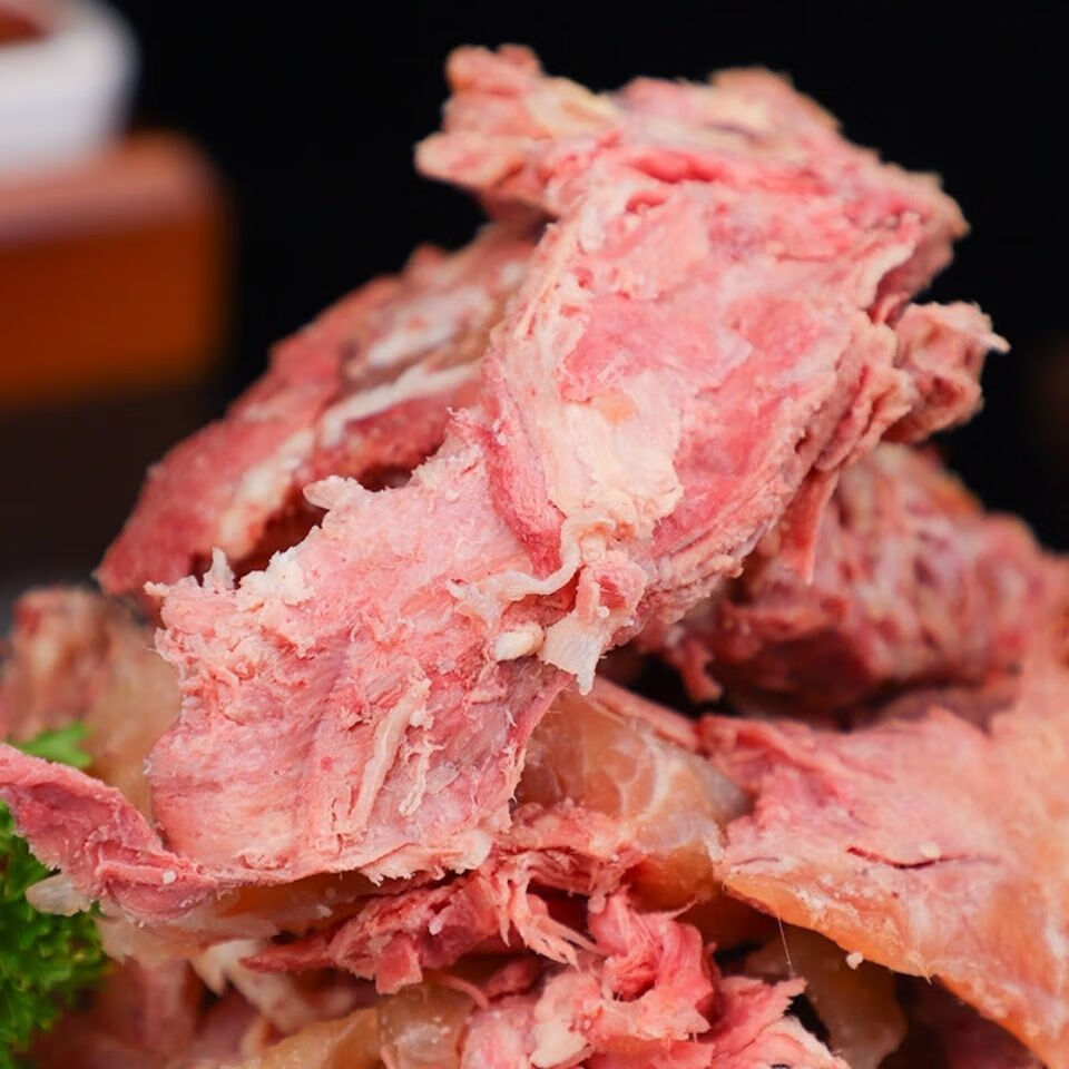 诺斯食美新鲜黄牛拆骨肉全熟牛肉筋头巴脑大块牛剔骨肉牛拆骨肉 纯肉