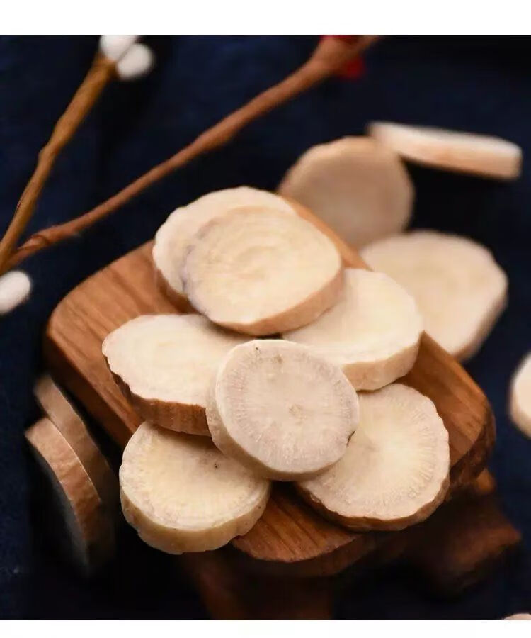 白芍中药材白芍片新货无硫白芍片搭配川芎当归熟地四物汤原料精选白芍