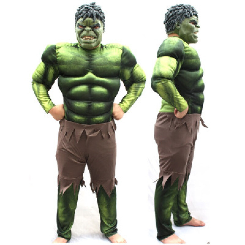 死侍衣服装绿巨人肌肉钢铁侠闪电雷神金刚狼大黄蜂 黑寡妇【图片 价格