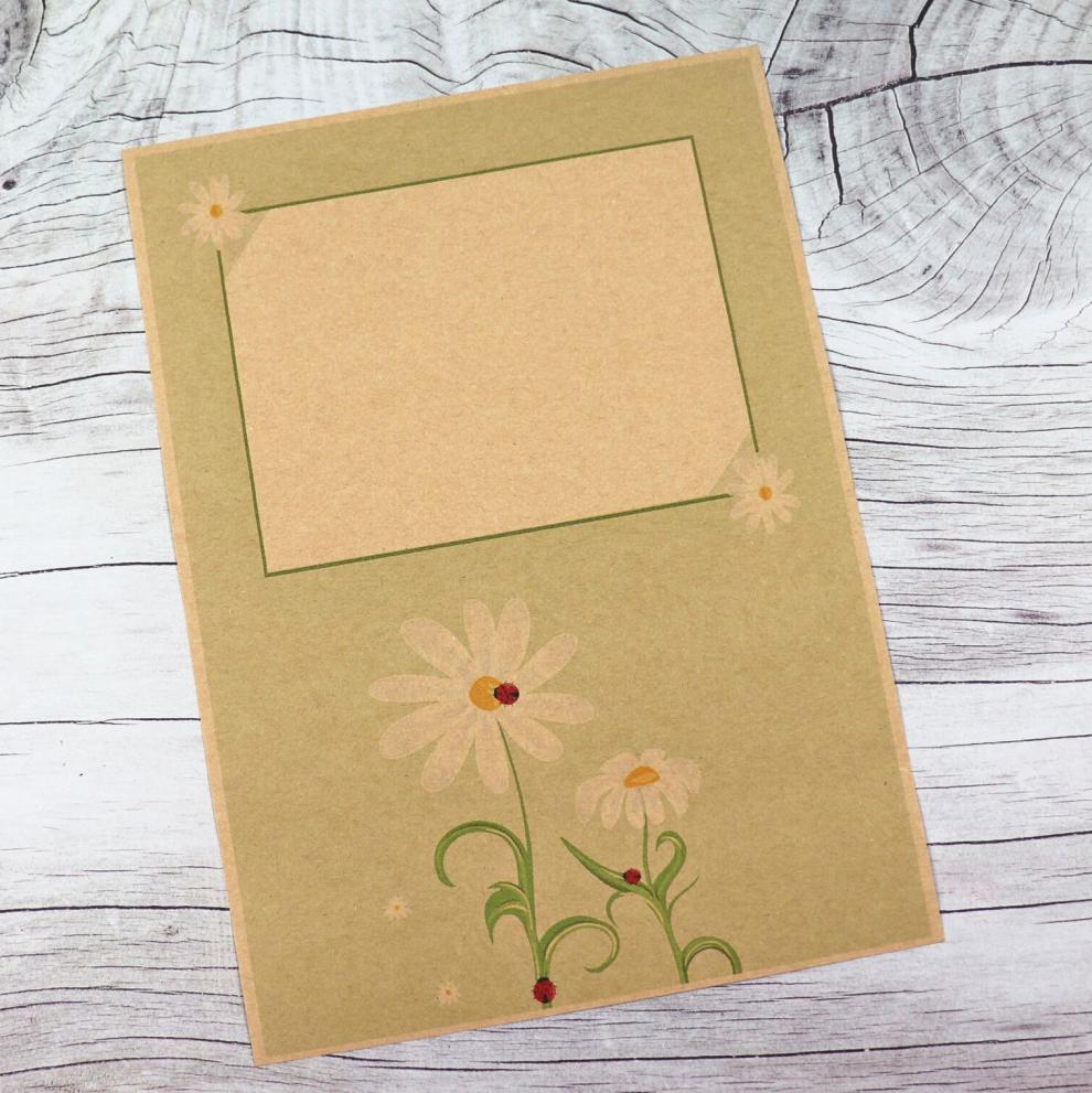 班奇盾 日韩创意手绘卡通信纸小清新唯美可爱浪漫情书信笺彩色牛皮纸