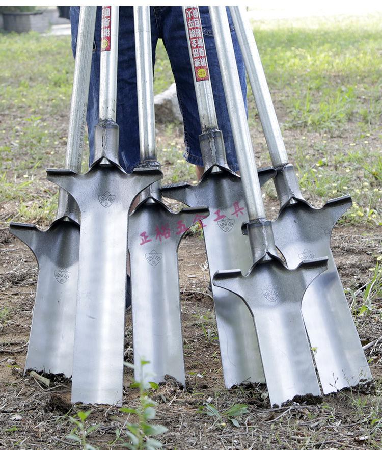 仓梵加厚挖树铲锰钢起苗挖沟铲挖树园林工具挖洞铁锹苗圃移苗树根重型